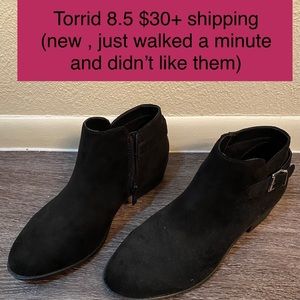 Torrid black bootie